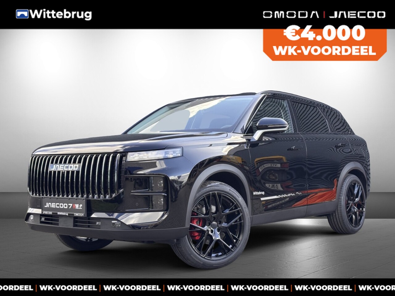 Jaecoo 7 - 1.5 GDI SHS-P Exclusive Plug-In Hybride met 20 Inch velgen met 1500 KG trekgewicht, 1200 K - AutoWereld.nl