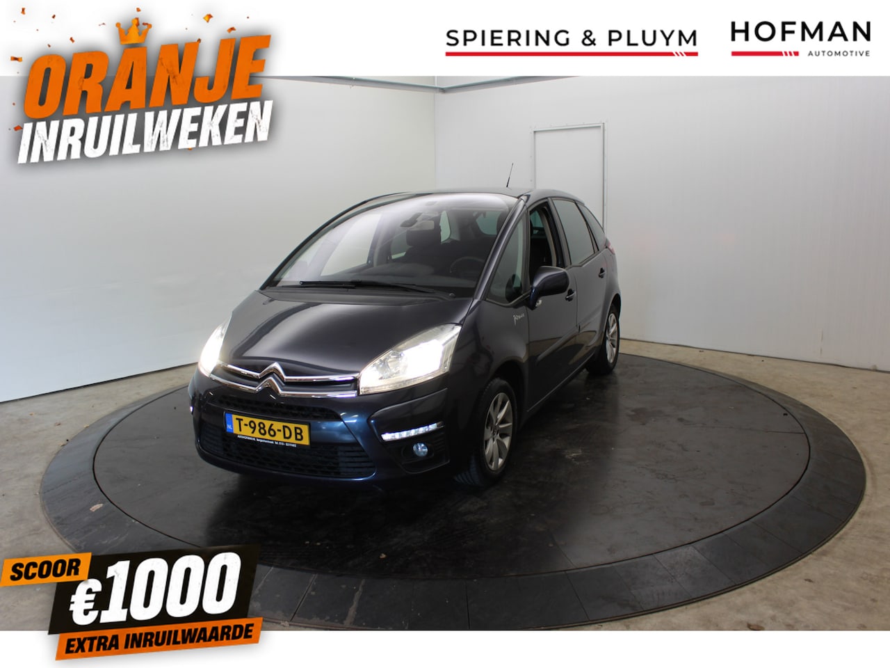 Citroën C4 Picasso - 1.6 VTi AttraTrekhaak PDC Onderhouds boekjes APK 05-27 - AutoWereld.nl