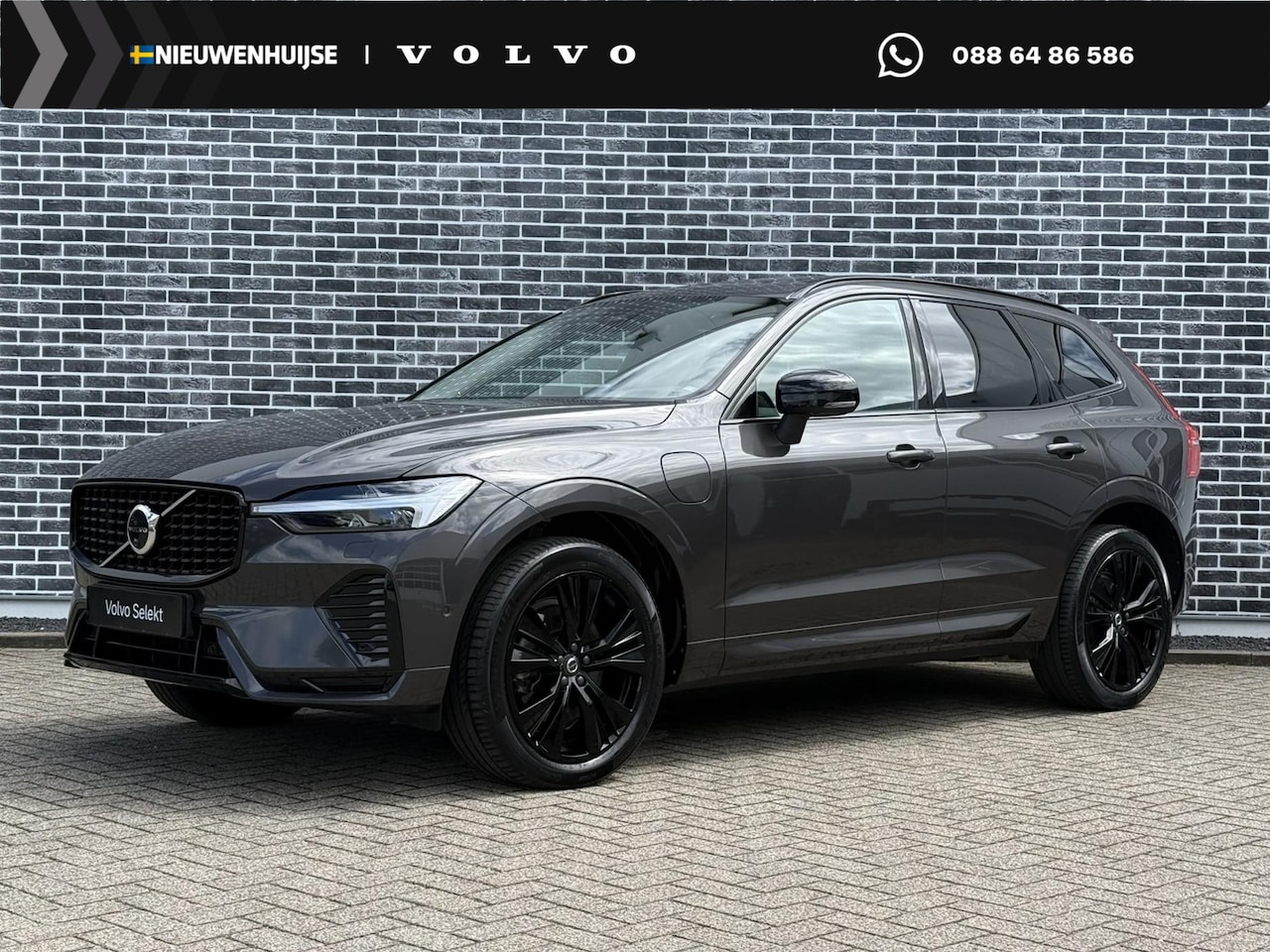 Volvo XC60 - 2.0 T6 Plug-in hybrid AWD Plus Dark | Adaptieve Cruise Control | Panoramadak | Trekhaak | - AutoWereld.nl