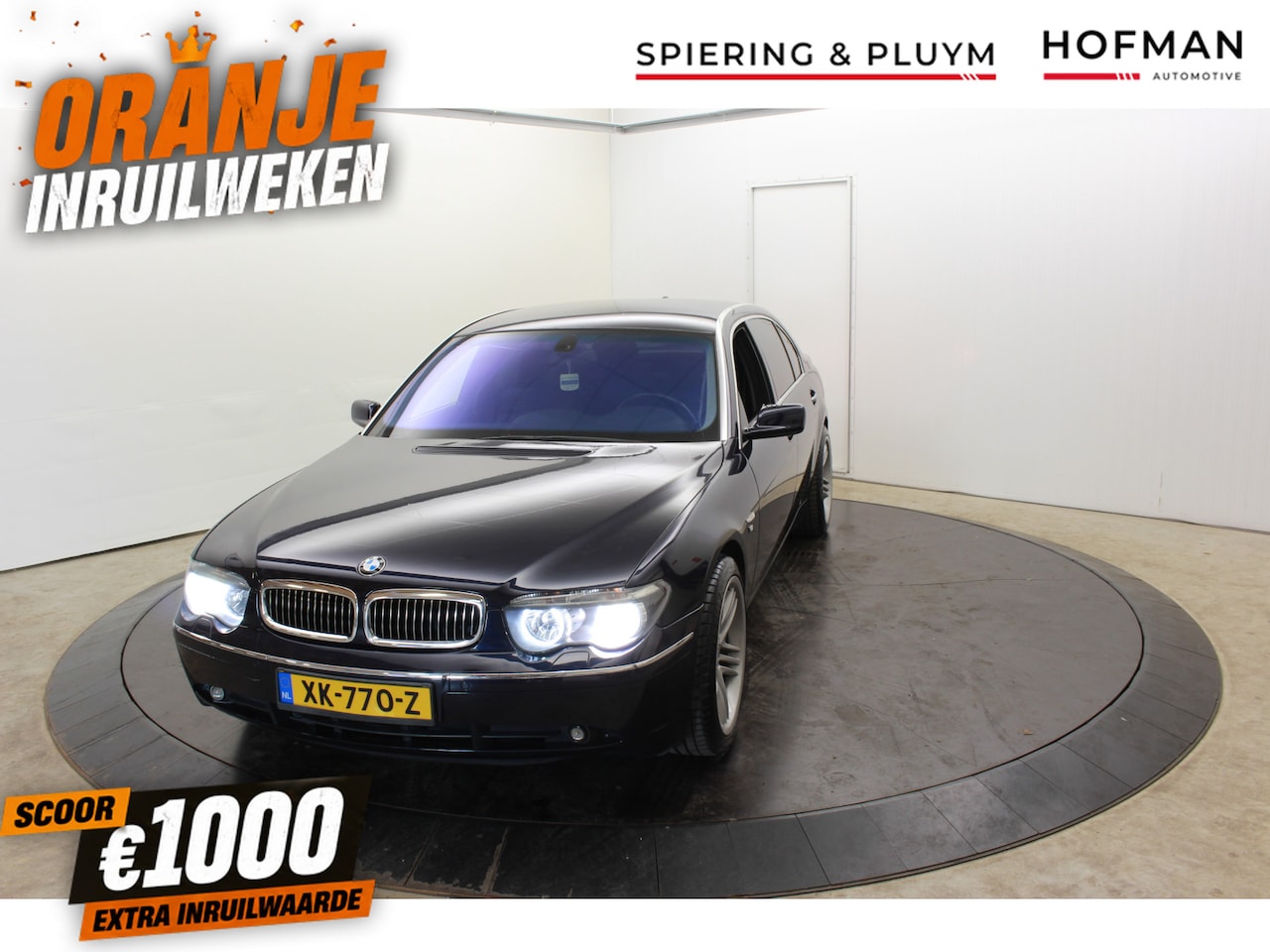 BMW 7-serie - 760Li Vol Optie's Nieuwstaat + DEALER ONDERHOUDEN YOUNGTIMER - AutoWereld.nl