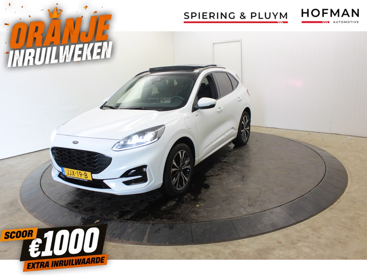 Ford Kuga - 2.5 PHEV ST-Line X Pano Camera Leder 19" B&O El aKlep Head-Up - AutoWereld.nl