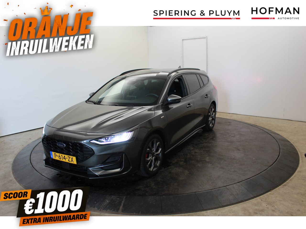 Ford Focus Wagon - Hybrid 135PK ST Line Style Trekh Camera Winterpack Keyless - AutoWereld.nl