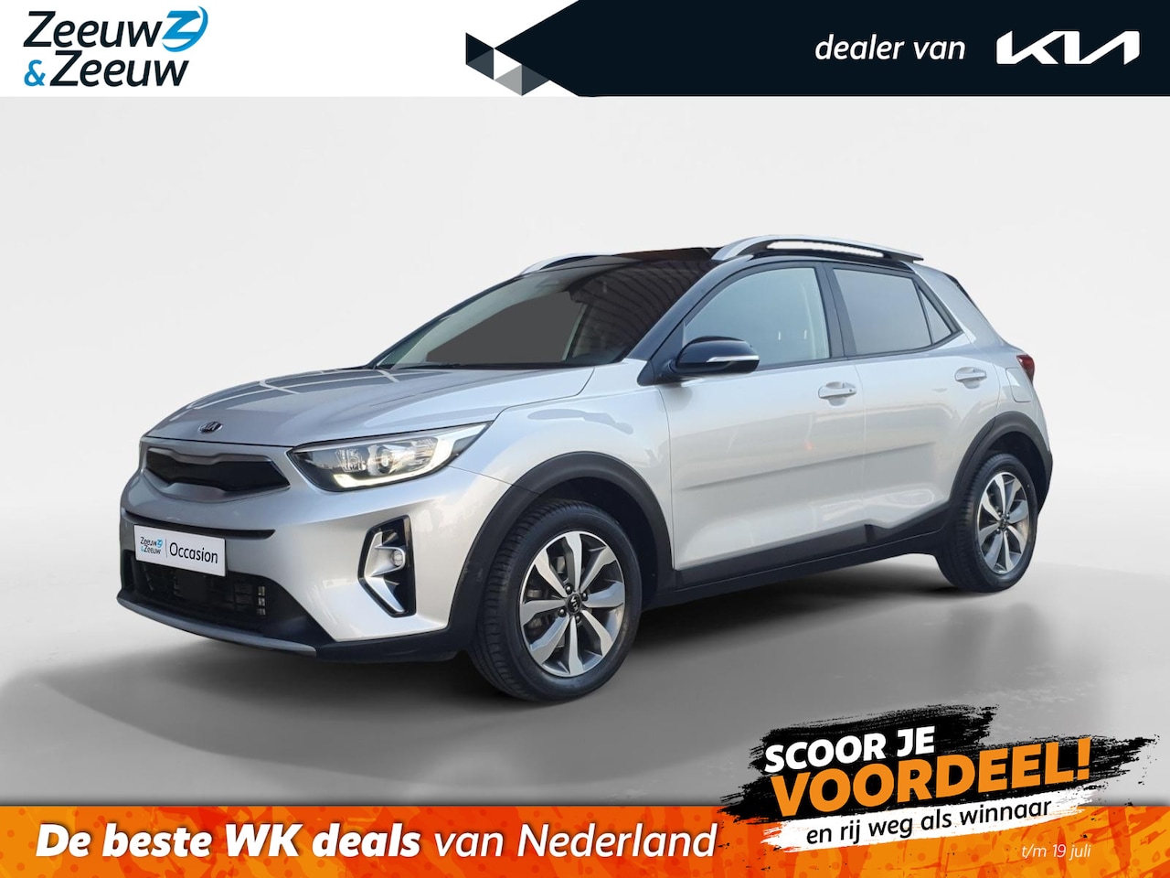 Kia Stonic - 1.0T MHEV DynamicPlusLine | Trekhaak | Navigatie | Climate control | Cruise control | Keyl - AutoWereld.nl