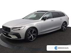 Volvo V90 - T6 Plug-in hybrid AWD Ultimate Dark | Panoramadak | SOH 98% | Trekhaak | Long Range | Luch