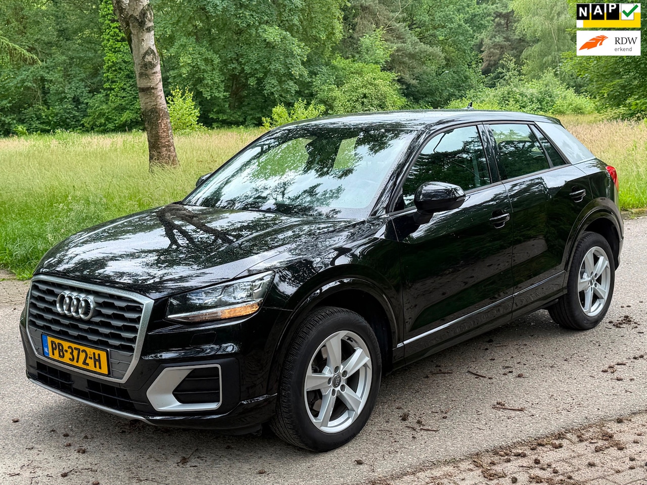Audi Q2 - 1.6 TDI Sport Pro Line Zwart 2017 - AutoWereld.nl