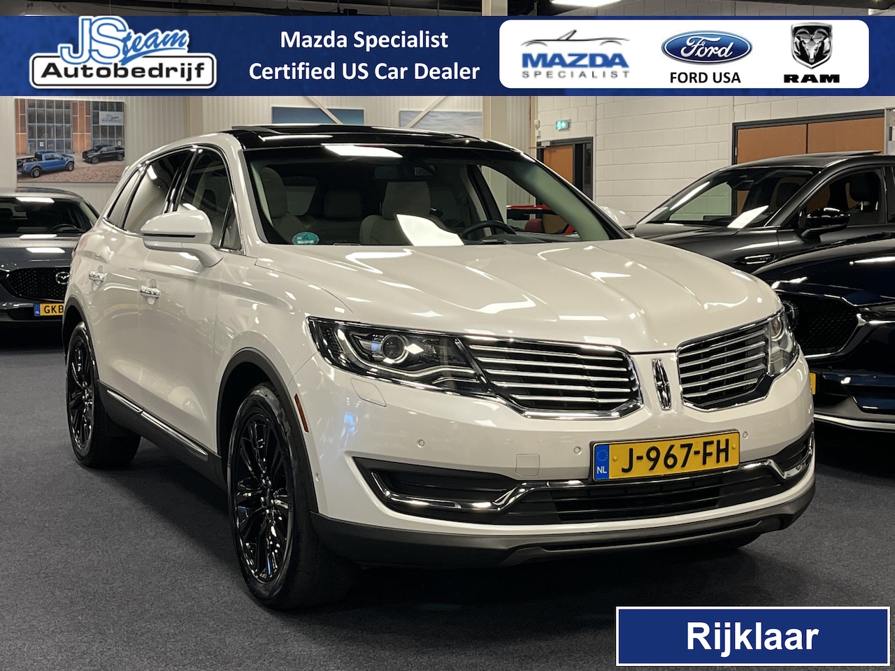Lincoln MKX - 2.7i V6 Premium EcoBoost 350PK AWD Automaat - AutoWereld.nl