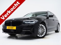 BMW 5-serie Touring - 530e | Leder | Trekhaak | Camera | Adaptive Cruise | Dodehoek | Stoelverwarming | Carplay