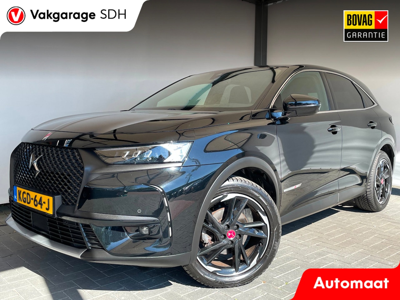 DS 7 Crossback - 1.2 PureTech Performance Line|Automaat|Alcantara|LED-Koplampen|Black on Black - AutoWereld.nl