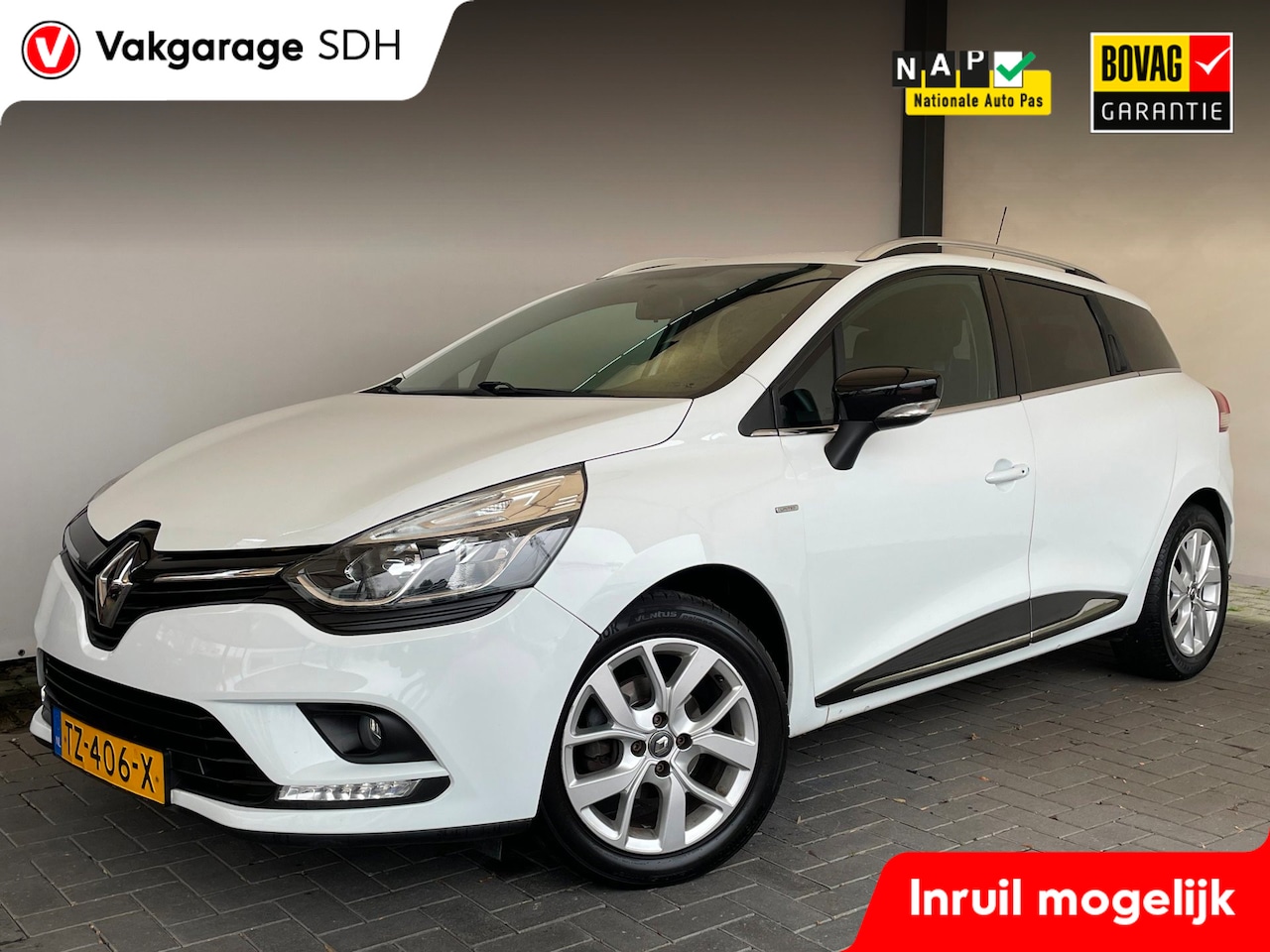 Renault Clio Estate - 0.9 TCe Limited|Airco|Parkeersensoren|Cruise Control - AutoWereld.nl