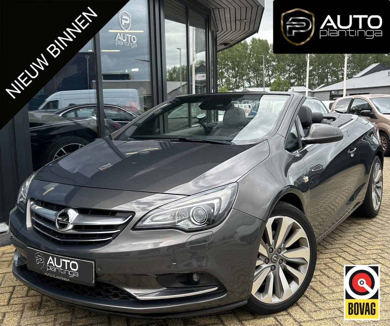 Opel Cascada - 1.4 Turbo ecoFLEX Cosmo 140PK | Lederen Bekleding | Luxe Stoelen | Stoelverwarming | Bi-Xe - AutoWereld.nl
