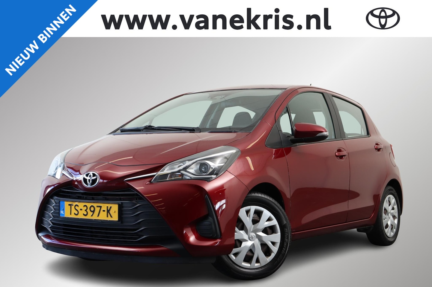 Toyota Yaris - 1.0 VVT-i Energy 1.0 VVT-i Energy, Camera, Snelheidsbegrenzer - AutoWereld.nl