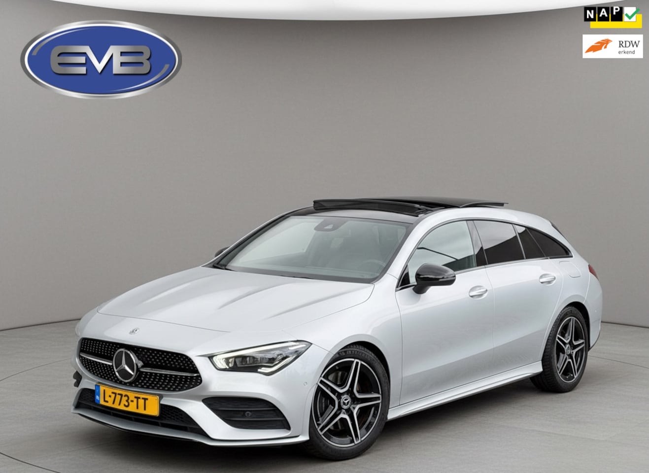 Mercedes-Benz CLA-klasse Shooting Brake - 200 AUTOMAAT 163 pk Business Solution AMG, panoramadak, trekhaak , 1 e eigenaar, nap - AutoWereld.nl