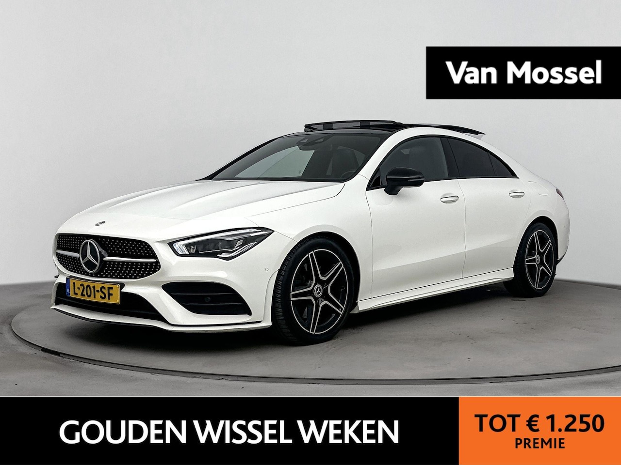 Mercedes-Benz CLA-Klasse - 200 Business Solution AMG | AUTOMAAT | PANORAMADAK | NAVIGATIE | MEMORY STOELEN - AutoWereld.nl