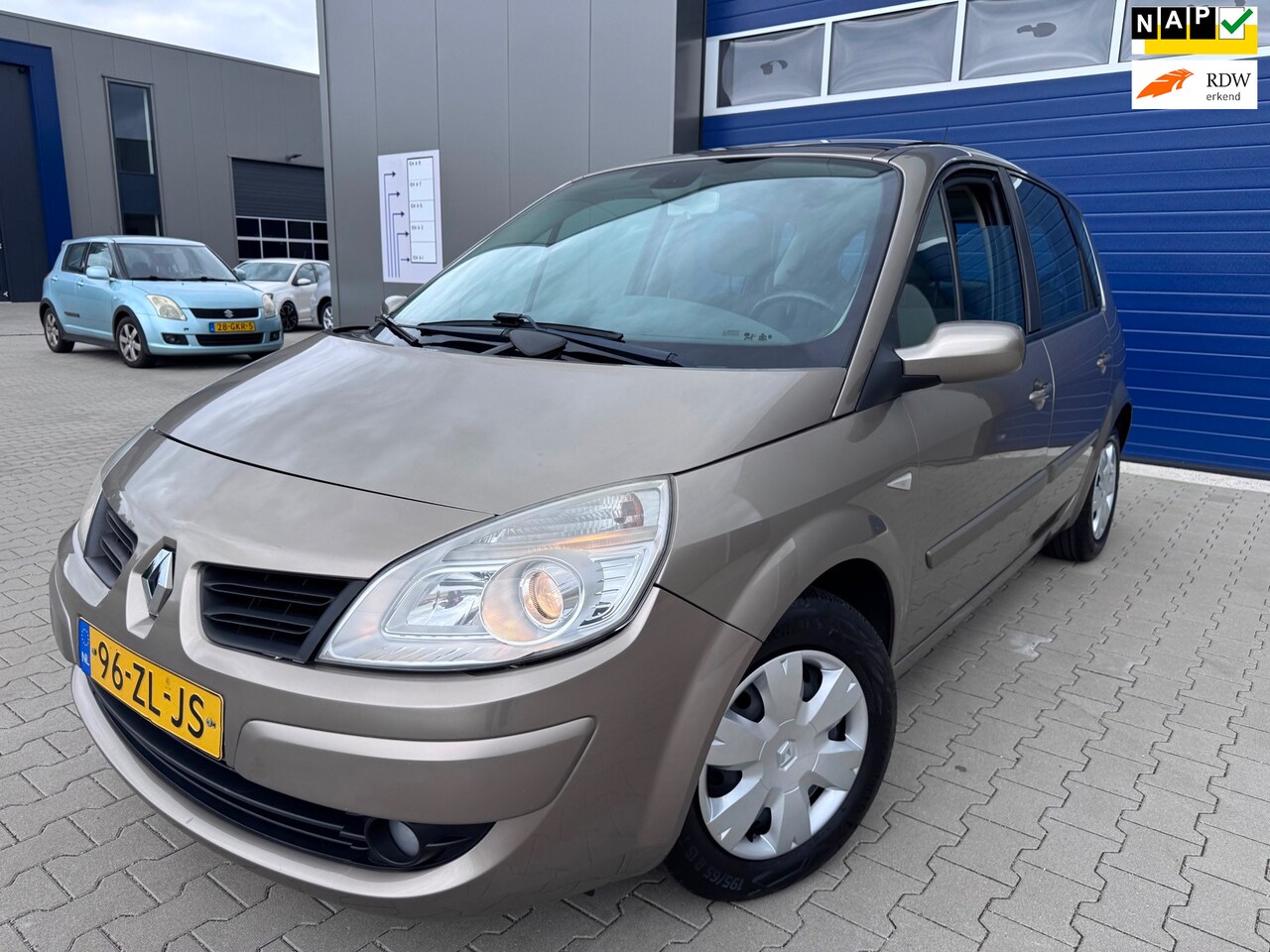Renault Scénic - 1.6-16V Business Line Automaat panoramdak! - AutoWereld.nl