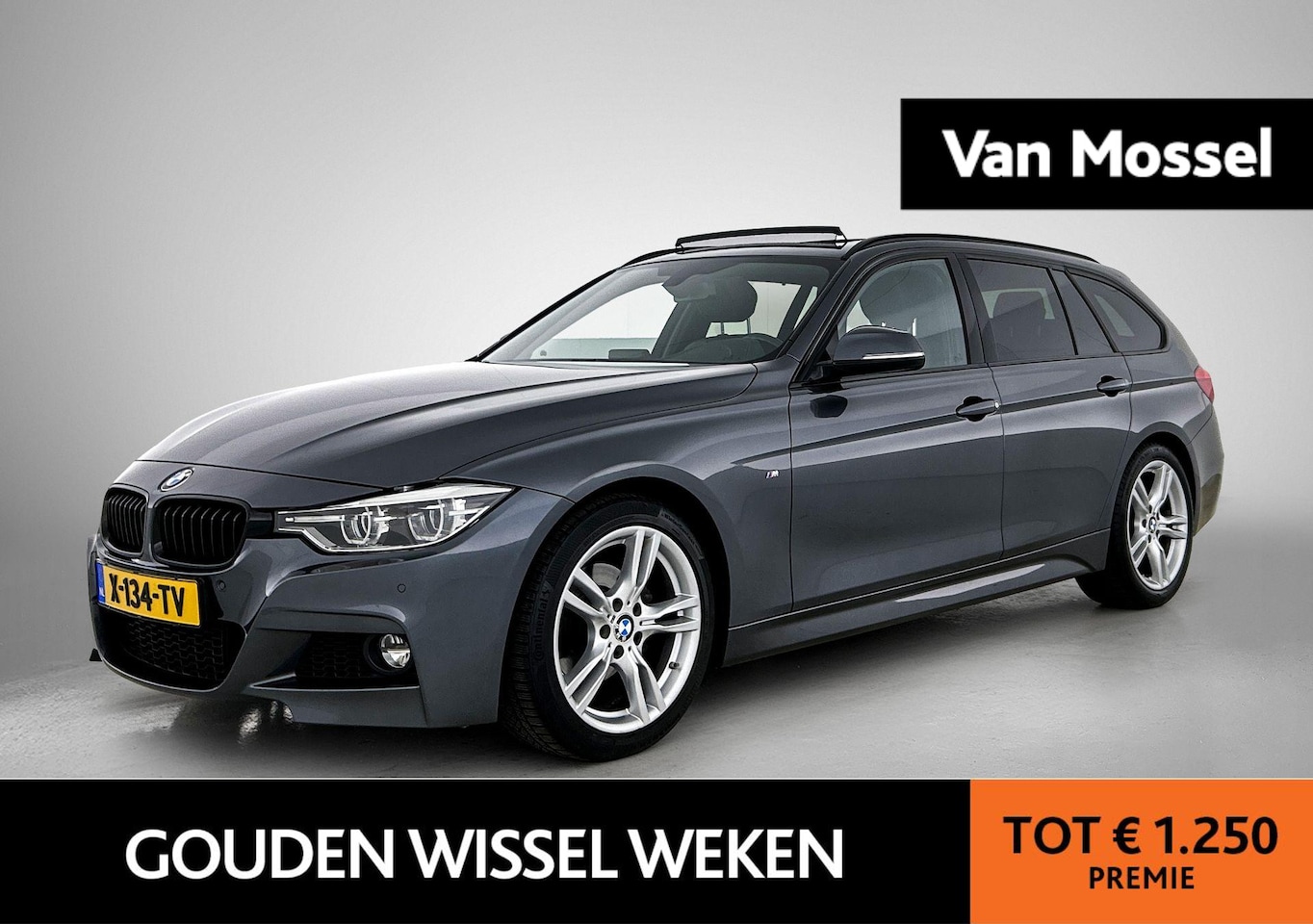 BMW 3-serie Touring - 318i M Sport Edition | AUTOMAAT | PANORAMADAK | LEDEREN BEKLEDING | TREKHAAK | CRUISE CONT - AutoWereld.nl