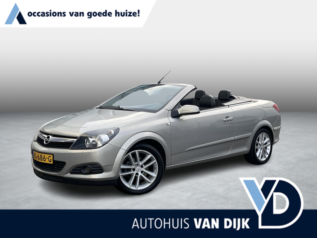 Opel Astra TwinTop - 1.8 Enjoy | 2e eign./Airco/CruiseControl/Stoelverw./17"/PDC Achter - AutoWereld.nl