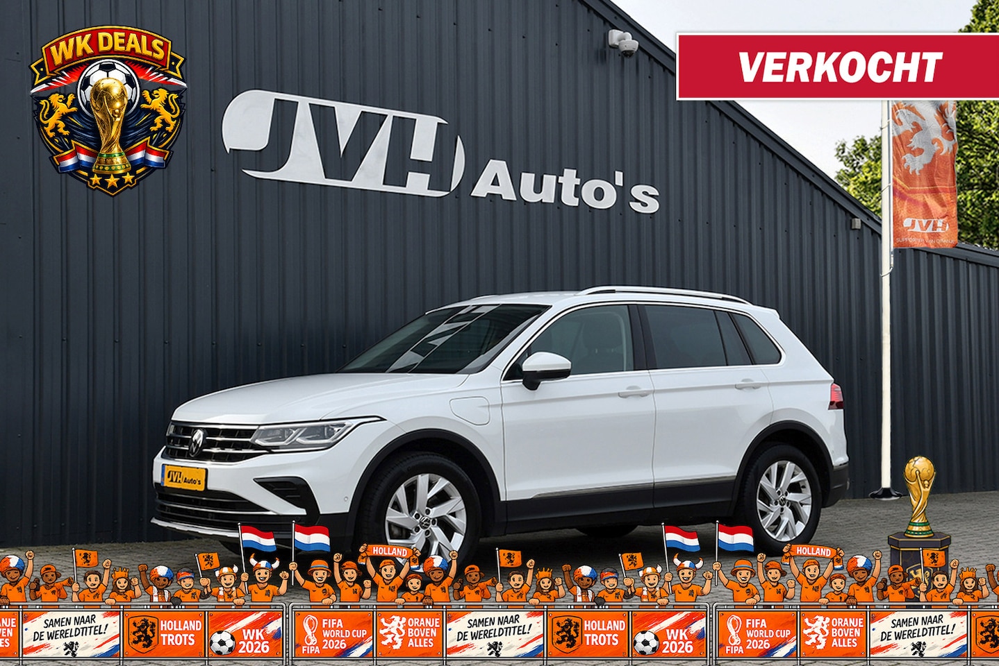 Volkswagen Tiguan - 1.4 TSi 245pk PHEV eHybrid Elegance 06-2023 | BTW | VirtualCP | IQ-Led | Navi | TH - AutoWereld.nl