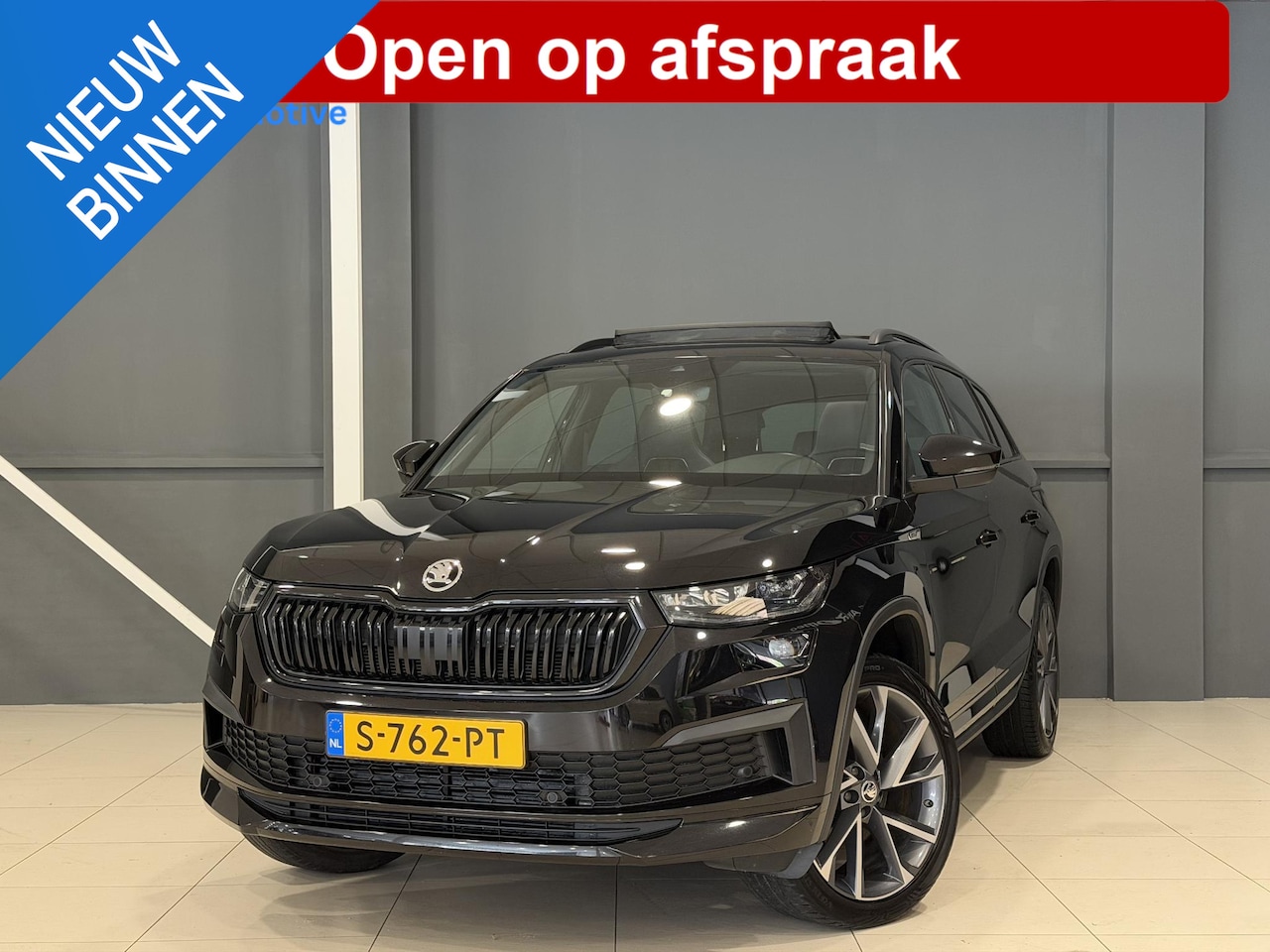 Skoda Kodiaq - 1.5 TSI Sportline Business | Trekhaak | Panorama dak | Hoge instap | - AutoWereld.nl