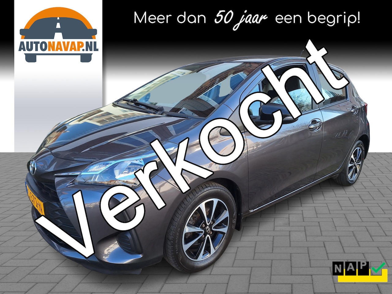 Toyota Yaris - 1.0 VVT-i Comfort 5Drs /63.000 Km/1e Eig/Airco/Bluetooth/Garantie - AutoWereld.nl