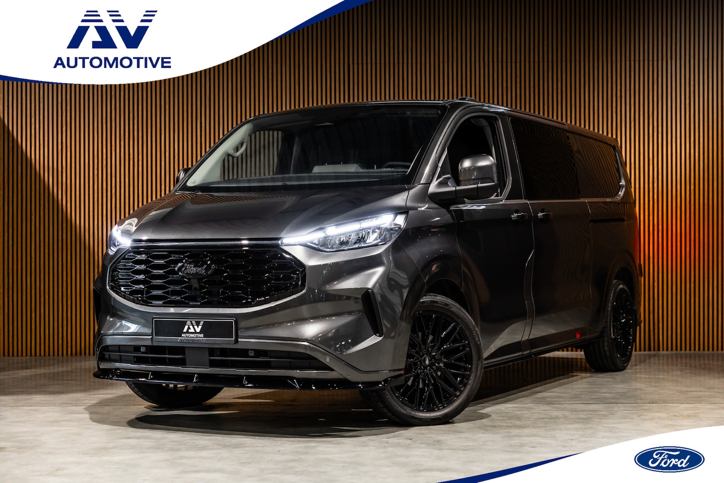 Ford Transit Custom - 320 2.0 TDCI L2H1 DC | Dubbel Cabine | L+R Schuifdeur | 5-Zitter | Camera | CarPlay | Lane - AutoWereld.nl