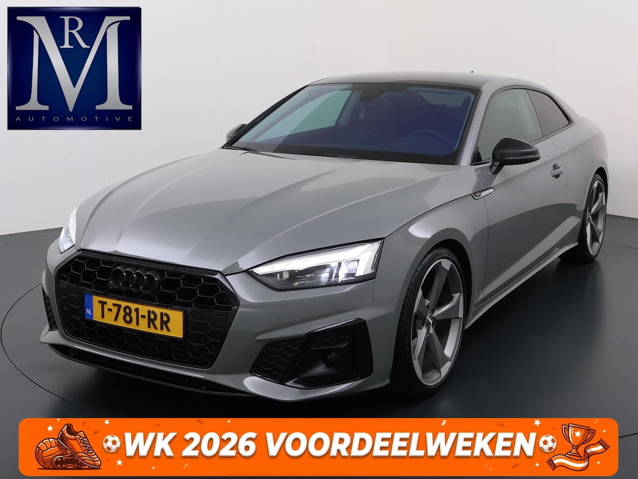 Audi A5 Coupé - 40 TFSI S edition VAN: 29.900,- VOOR: 26.877,- UW WKVOORDEEL: 3.023,- | S LINE IN- EN EXTE - AutoWereld.nl