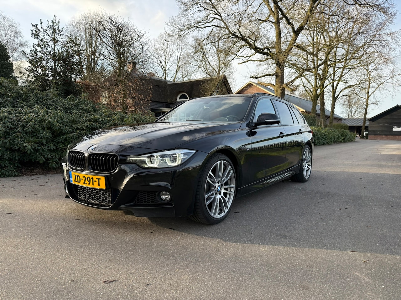 BMW 3-serie Touring - 318i M Sport leder harman/kardon pano etc - AutoWereld.nl