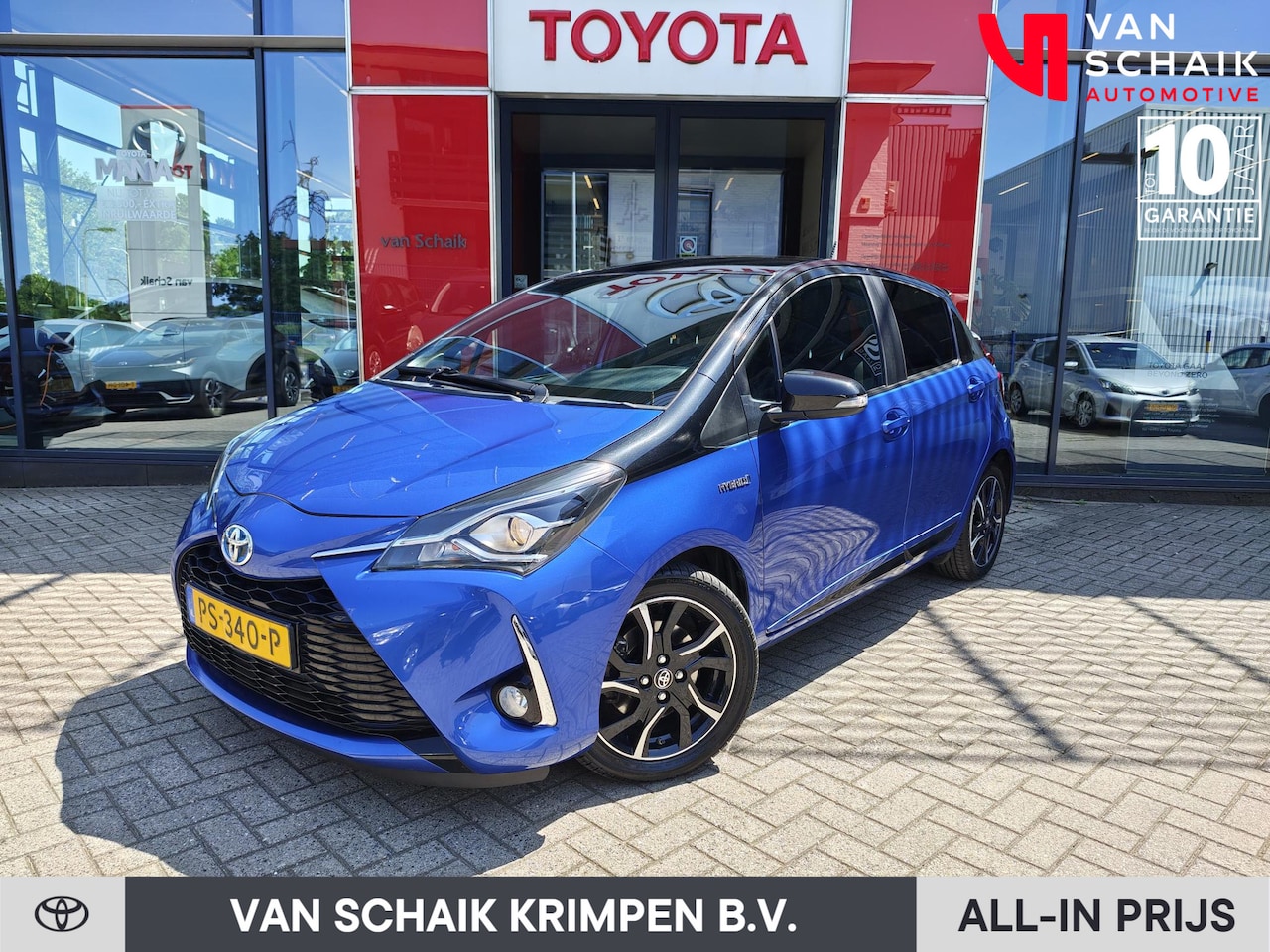 Toyota Yaris - 1.5 Hybrid Bi-Tone NL Auto | Dealeronderhouden | Cruise Control - AutoWereld.nl