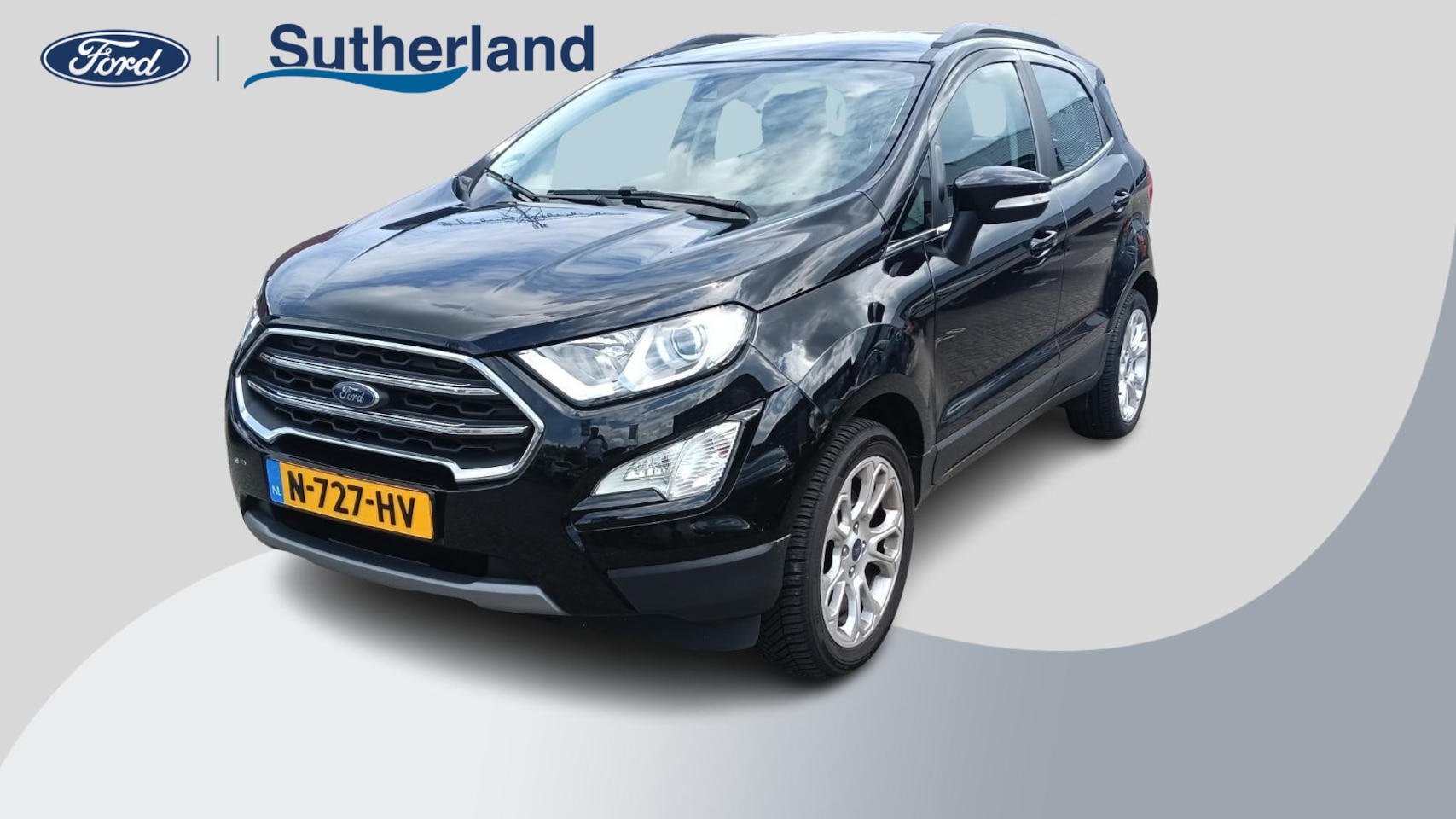 Ford EcoSport - 1.0 EcoBoost Titanium 125pk Trekhaak | Stoelverwarming | Navigatie | Parkeersensoren | Voo - AutoWereld.nl