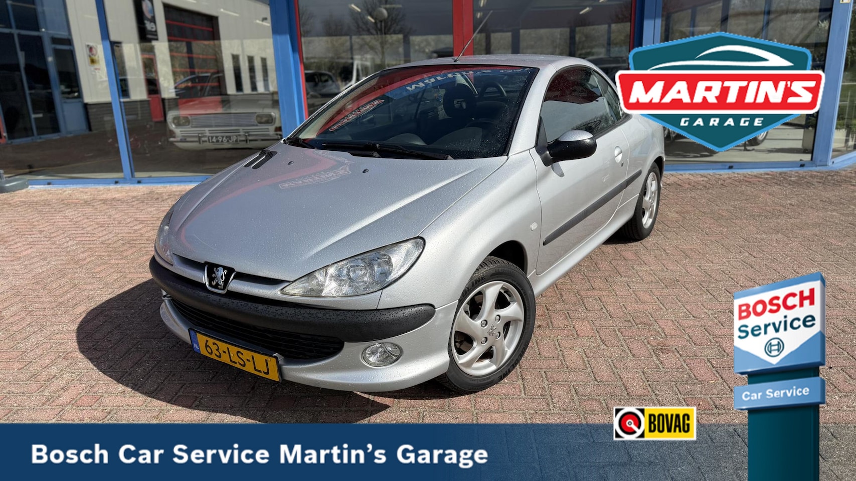Peugeot 206 CC - 1.6-16V Dak werkt niet volledig! klein prijsje! - AutoWereld.nl