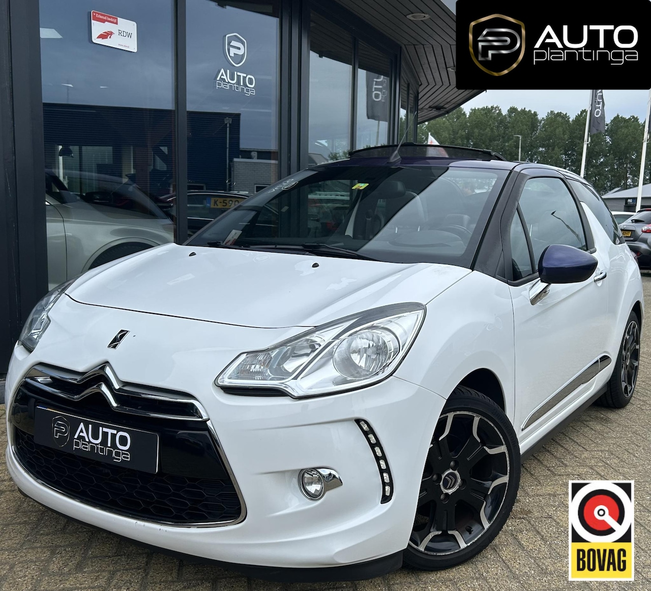 Citroën DS3 Cabrio - 1.6 THP Sport Chic 155PK | DEALERONDERHOUDEN | NL AUTO | Navigatie | Parkeersensoren | Cli - AutoWereld.nl