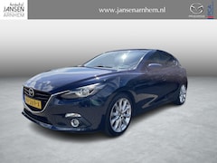 Mazda 3 - 3 2.0 GT-M , Leder, Bose, All Season, Clima, Cruise, Navi, Stoelverwarming, HUD, PDC, LKA