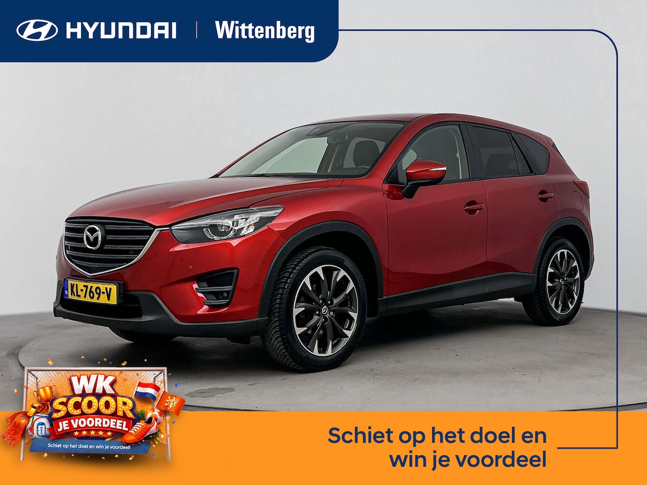 Mazda CX-5 - 2.0 SKYACTIV-G 165 GT-M LINE 2WD | ALL SEASONS | TREKHAAK | TREKGEWICHT 1800 KG! | NAVI | - AutoWereld.nl
