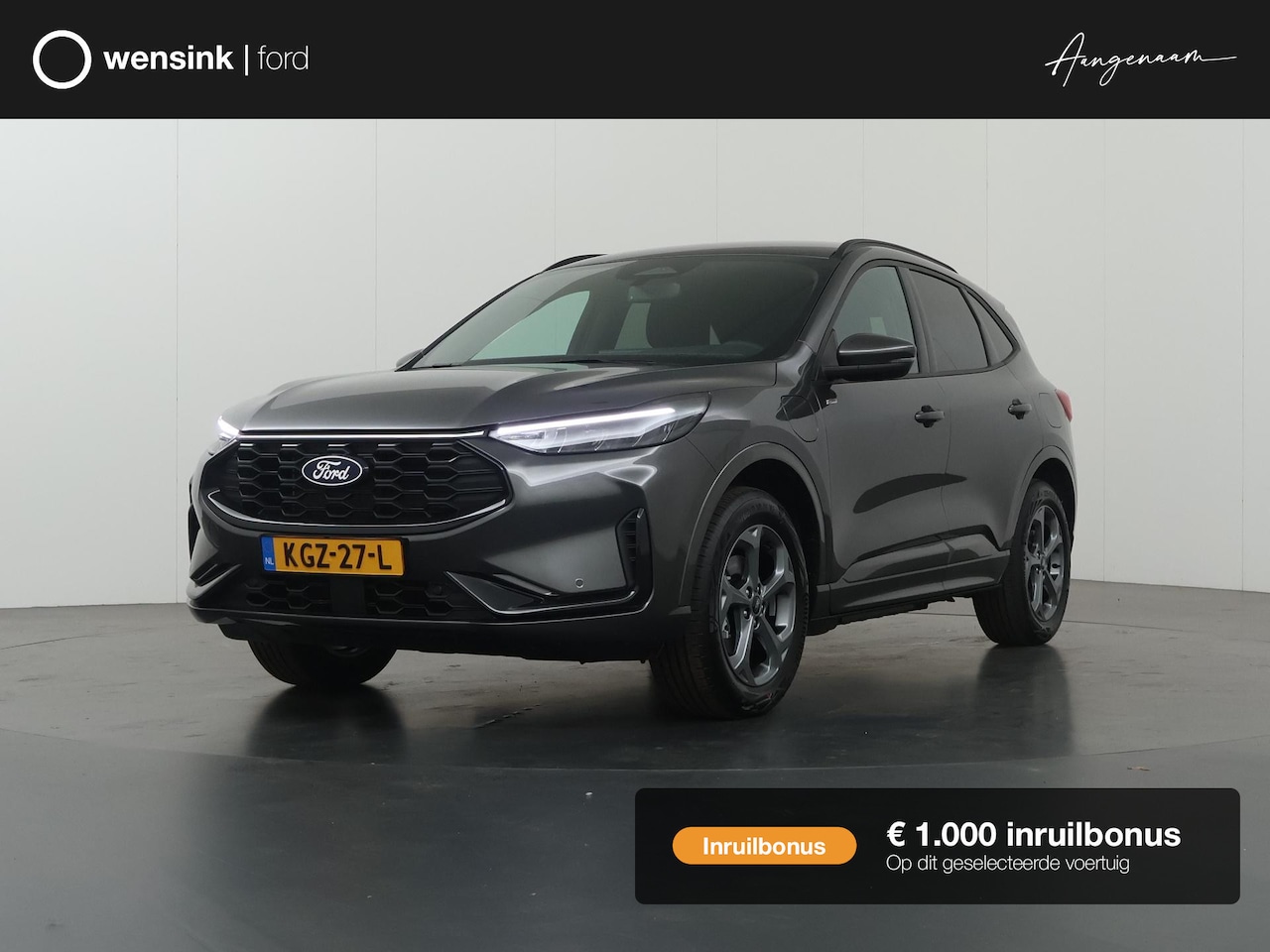 Ford Kuga - 2.5 PHEV ST-Line | Winterpakket  | Parkeercamera | Navigatie | Cruise Control | - AutoWereld.nl
