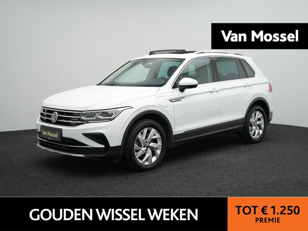 Volkswagen Tiguan - 1.4 TSI eHybrid Elegance | Automaat | Apple Carplay/ Android Auto | Panorama Dak | Adaptiv - AutoWereld.nl