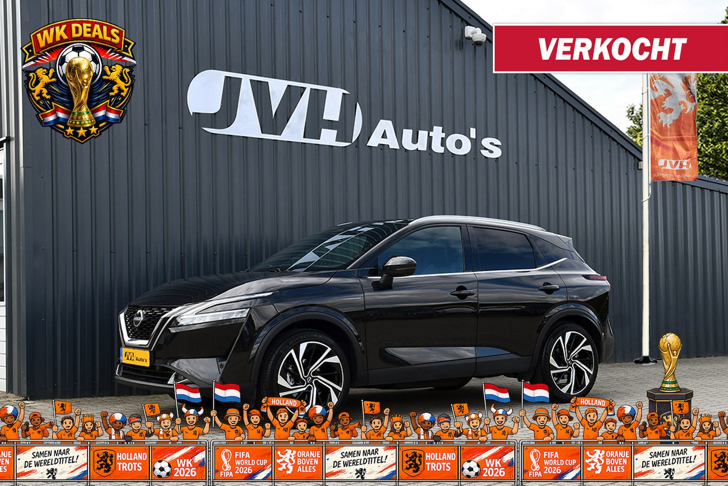 Nissan Qashqai - 1.3 MHEV Tekna Plus 12-2022 (M'23) | BTW | Panorama | Head-UP | Virtual CP | Leder | Cam36 - AutoWereld.nl