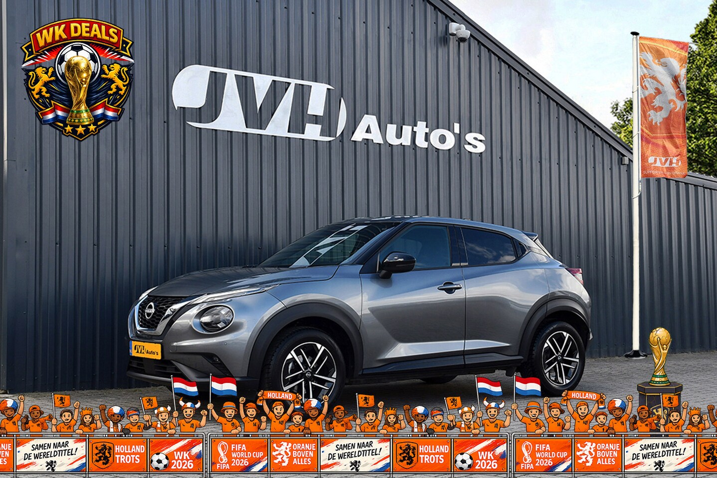 Nissan Juke - 1.0 DiG-T AUT N-Connecta 12-2024 (NwModel) | BTW | VirtualCP | 1/2Leder | Navi - AutoWereld.nl