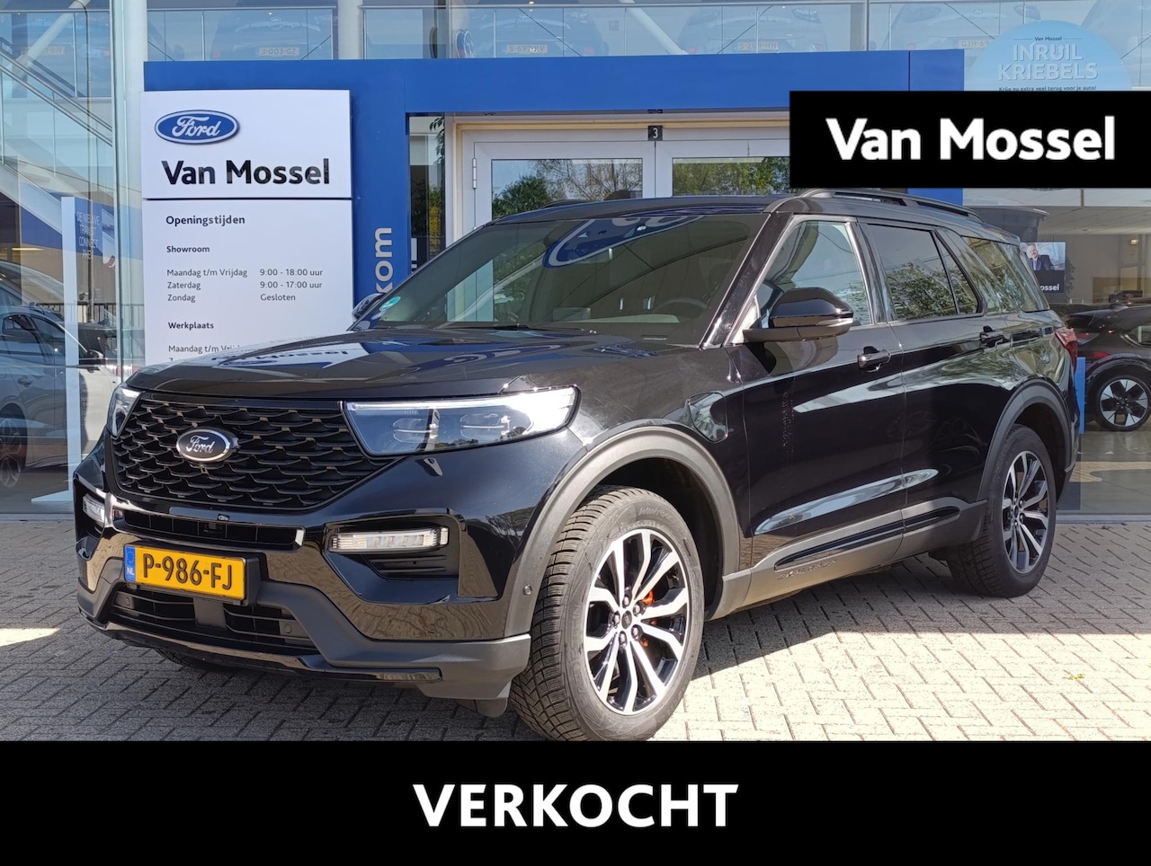 Ford Explorer - 3.0 V6 EcoBoost PHEV ST-Line | Dealeronderhouden | BTW-Auto | Panoramadak | Trekhaak | 1e- - AutoWereld.nl