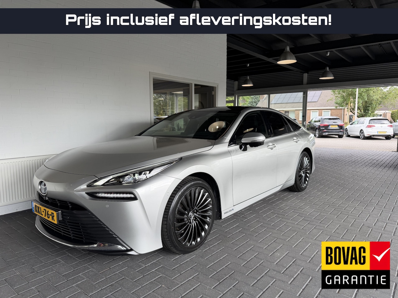 Toyota Mirai - Advanced Precious Silver / Leder / Panodak / Alle opties - AutoWereld.nl