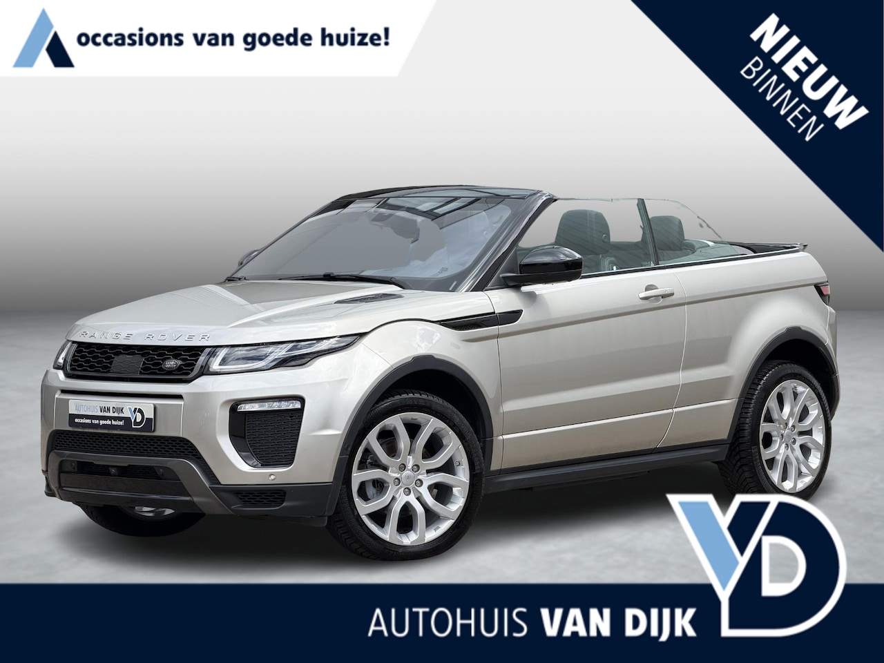 Land Rover Range Rover Evoque - Convertible 2.0 Si4 HSE Dynamic | NL-auto/1e eign./Voll.Historie/Massage/Head-Up/Memory/Co - AutoWereld.nl