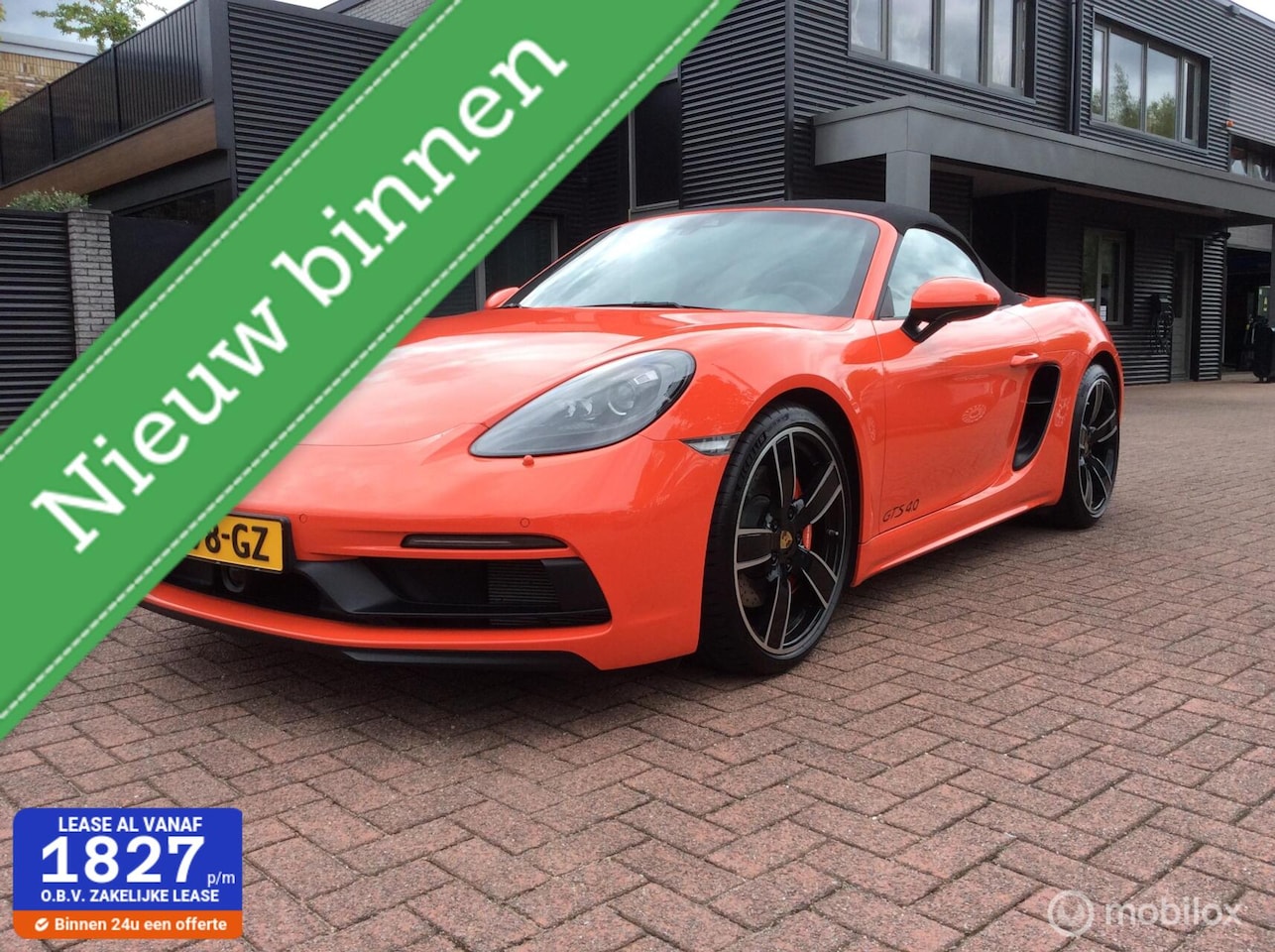 Porsche 718 Boxster GTS - 4.0 Leder Camera 20" Nav elektr St - AutoWereld.nl