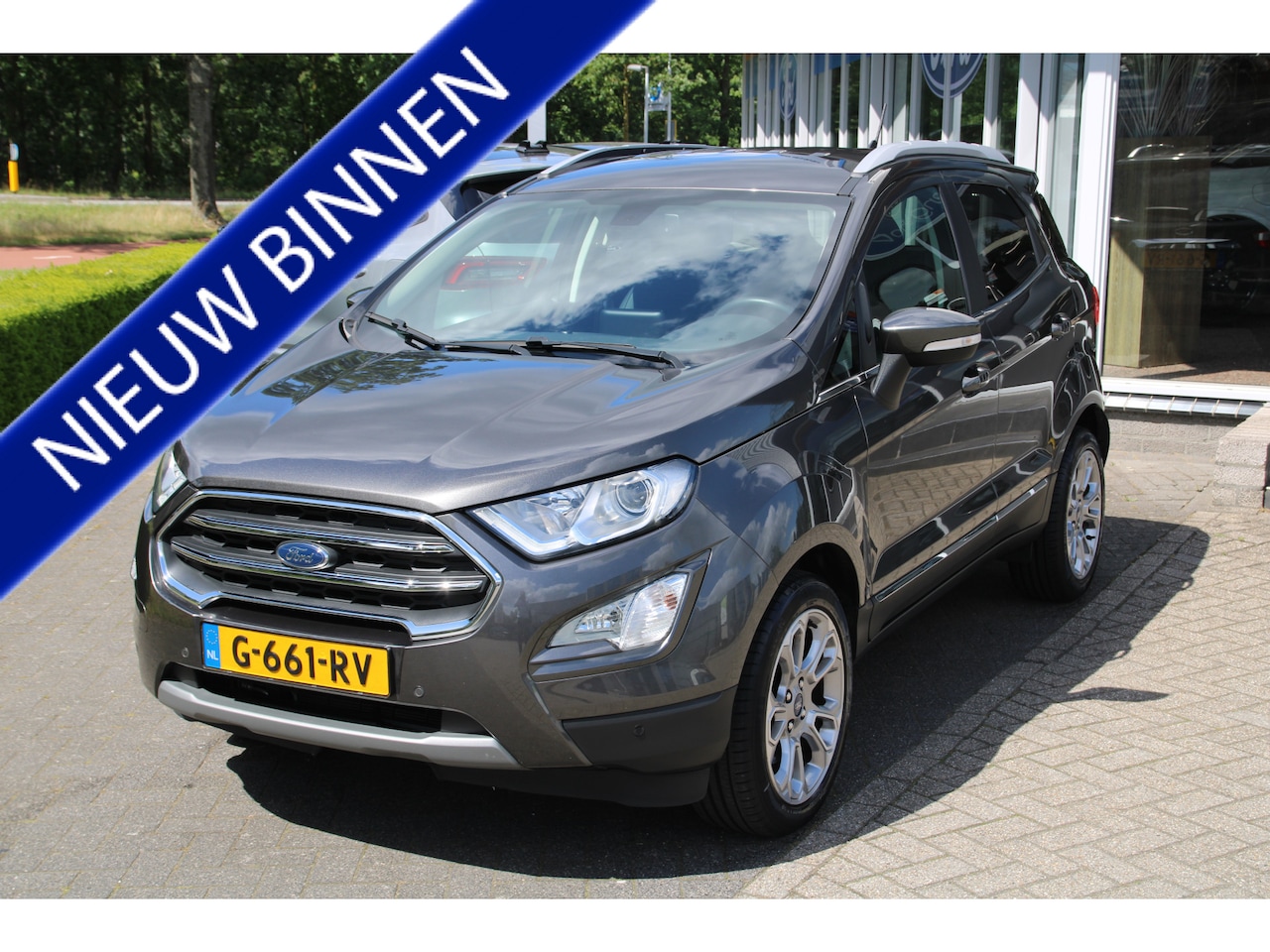 Ford EcoSport - 1.0 EcoBoost 125 PK Titanium TREKHAAK | BLIS | CAMERA| NAVIGATIE | DAP | - AutoWereld.nl