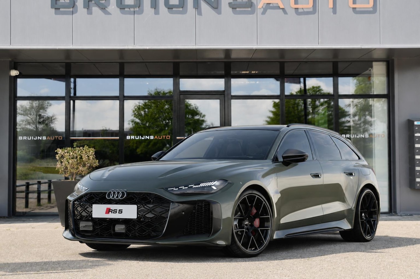 Audi A5 Avant - RS 5 Bedfordgrun|Keramisch|Sport-pakket|Carbon| - AutoWereld.nl
