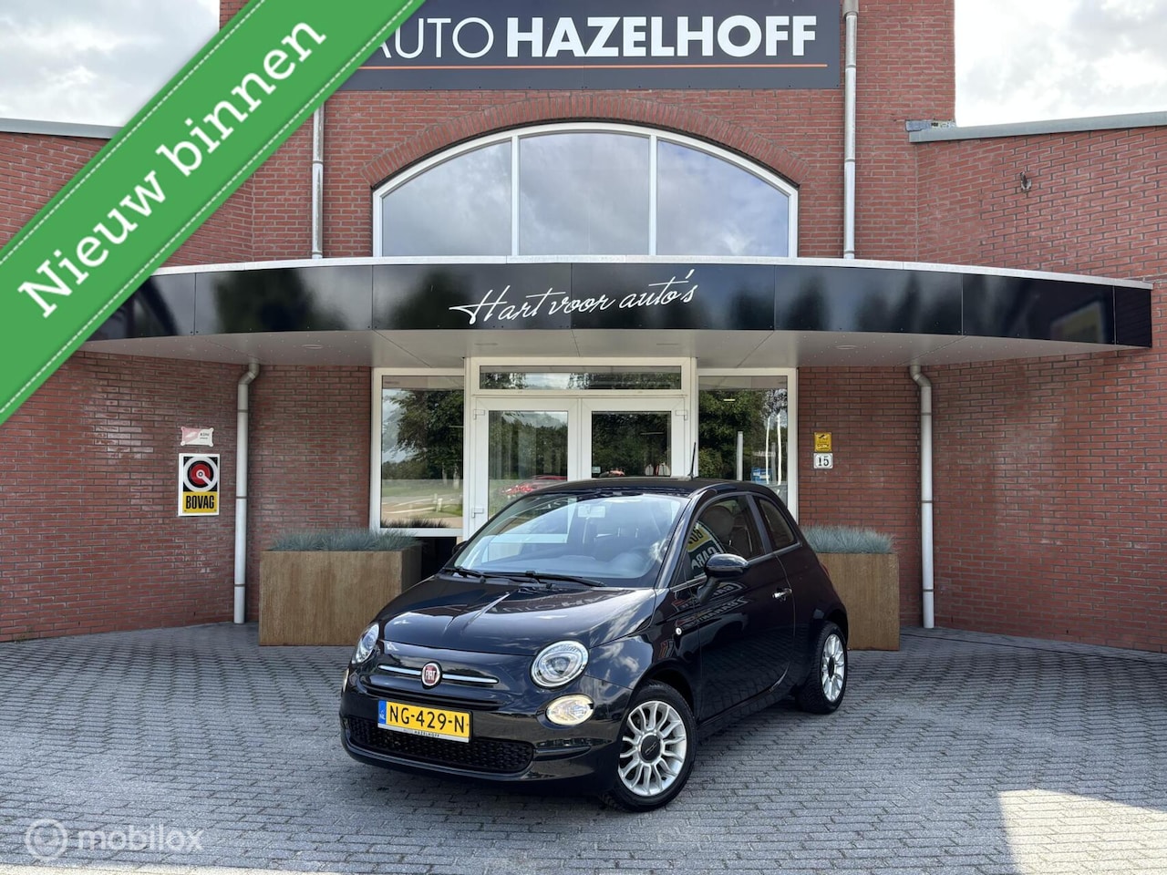 Fiat 500 - 0.9 TwinAir Turbo Popstar | Trekhaak! | Cruise Control |56Dkm! | - AutoWereld.nl