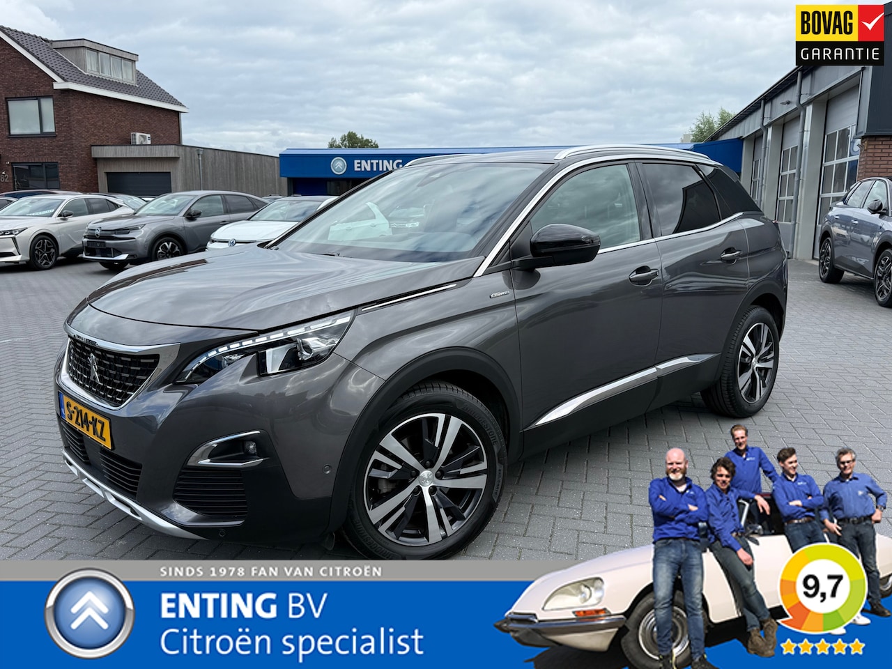 Peugeot 3008 - 1.6 PT 180PK GT LINE EAT8 FULL LED STOELVERW TREKGEW 1500KG - AutoWereld.nl
