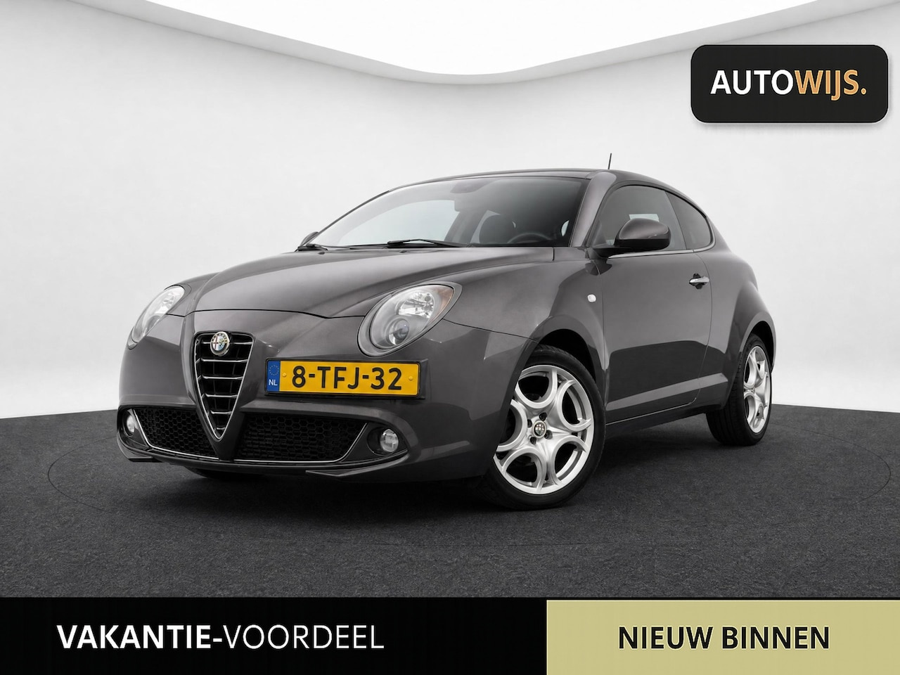 Alfa Romeo MiTo - 0.9 TwinAir Distinctive|LEDER|NL AUTO|NAVI|CLIMA|GOED ONDERHOUDEN - AutoWereld.nl