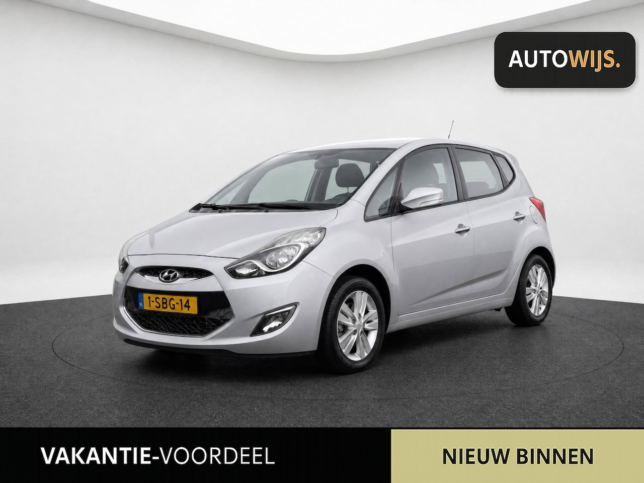Hyundai ix20 - 1.4 CRDi i-Vision|Trekhaak|Clima|Xenon|Cruise - AutoWereld.nl