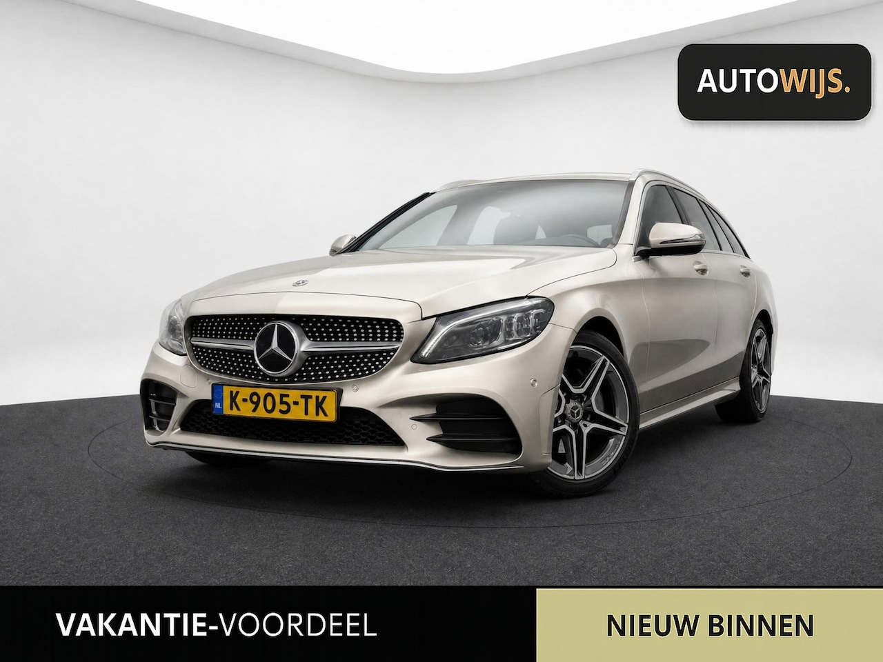 Mercedes-Benz C-klasse Estate - 200 Business Solution AMG|Facelift|Digidash|Led|Camera - AutoWereld.nl