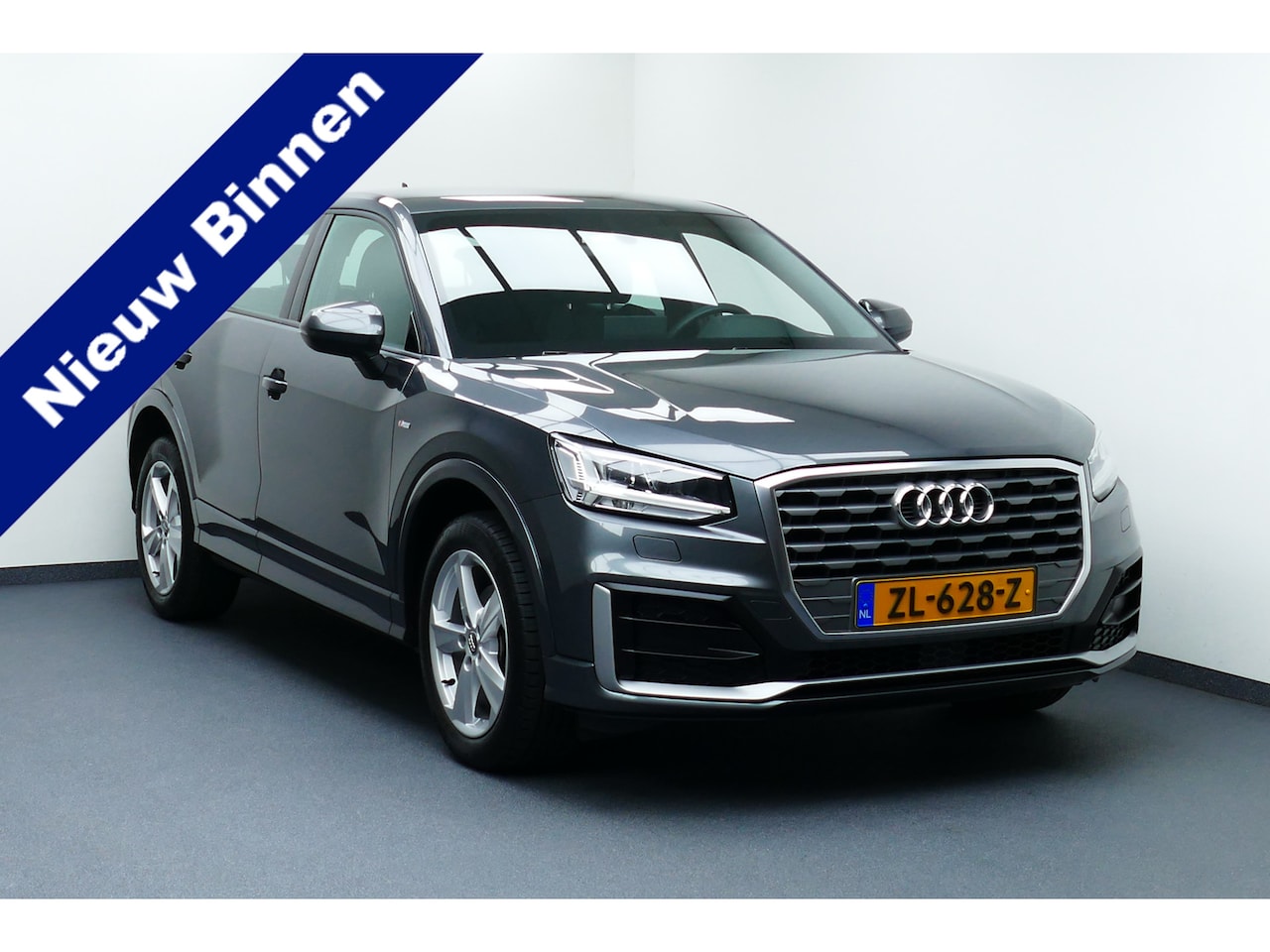 Audi Q2 - 30 TFSI Sport S-Line. Led Koplampen, Navi, Clima, Cruise, Half Leer, 17"LM Velgen - AutoWereld.nl
