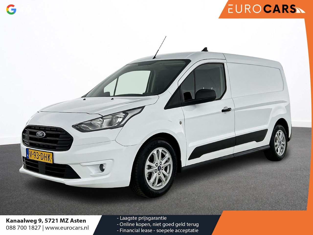 Ford Transit Connect - 1.5 EcoBlue Automaat L2 Trend Navigatie Airco Parkeersensoren Cruise Control 3Zits Camera - AutoWereld.nl