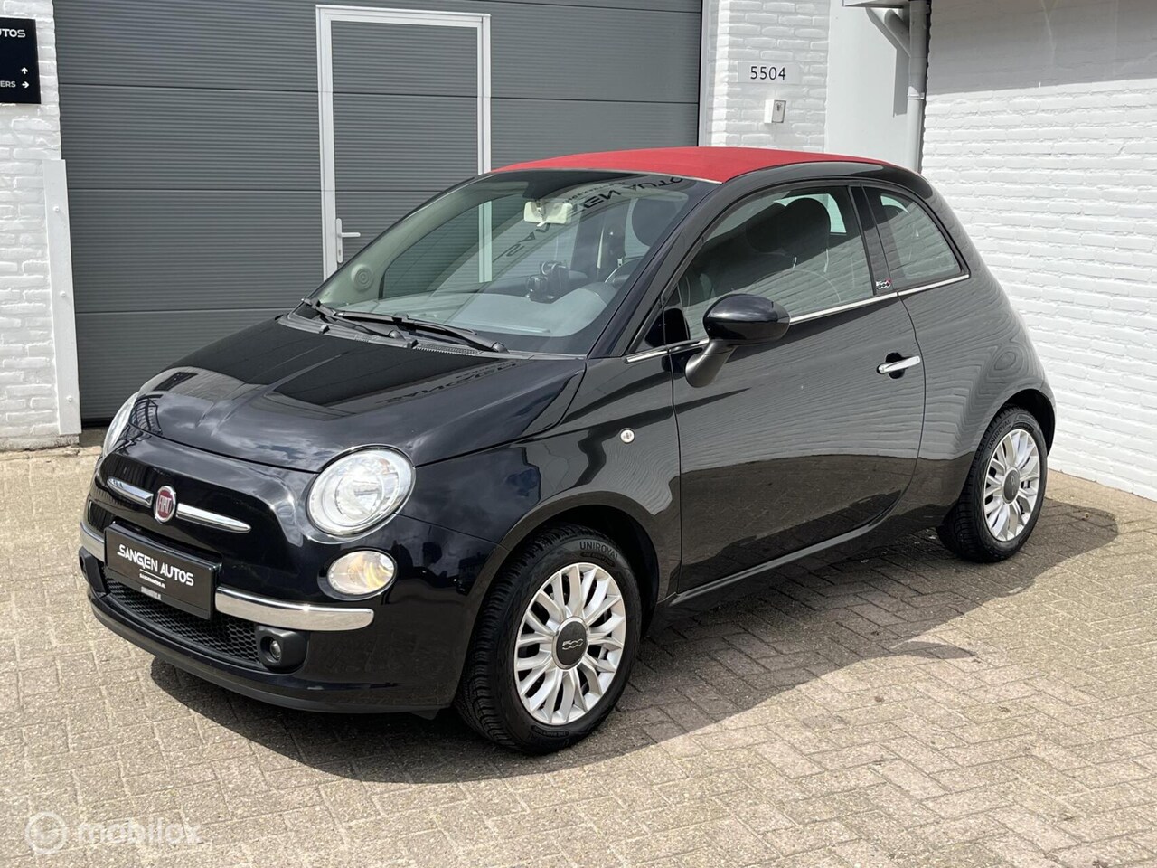 Fiat 500 C - 1.2 Lounge Airco Pdc Navi - AutoWereld.nl